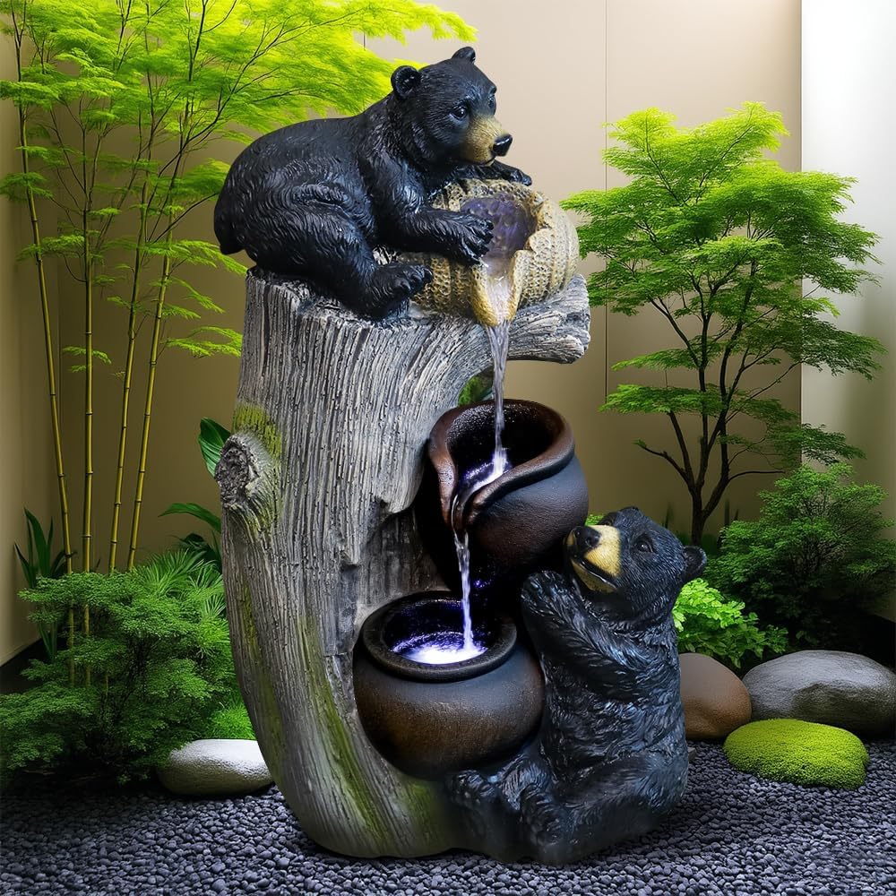 Smart Zen Garden - Smart Big-Sized Outdoor Waterfall Fountain -