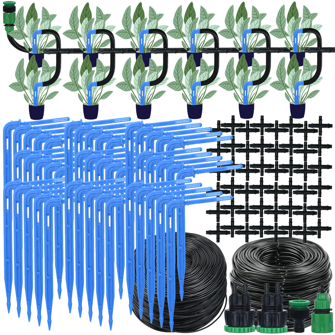 Smart Garden Sprinkler - KESLA Automatic Drip Irrigation Kit 4/7