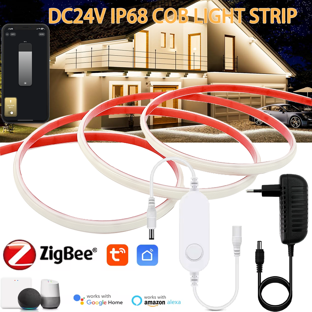 Smart Zigbee Garden Light - Tuya Zigbee 24V IP68 Waterproof COB