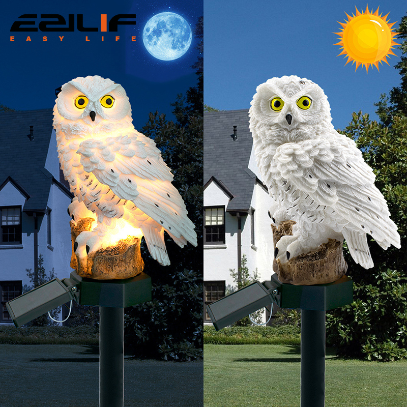 Solar light owl animal sculptu – Smart Zen Garden Bewertung und Preis