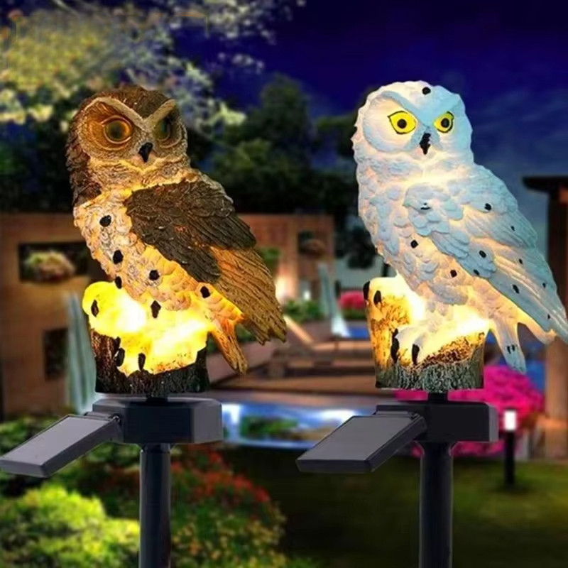 Solar light owl animal sculptu – Smart Zen Garden Bewertung und Preis