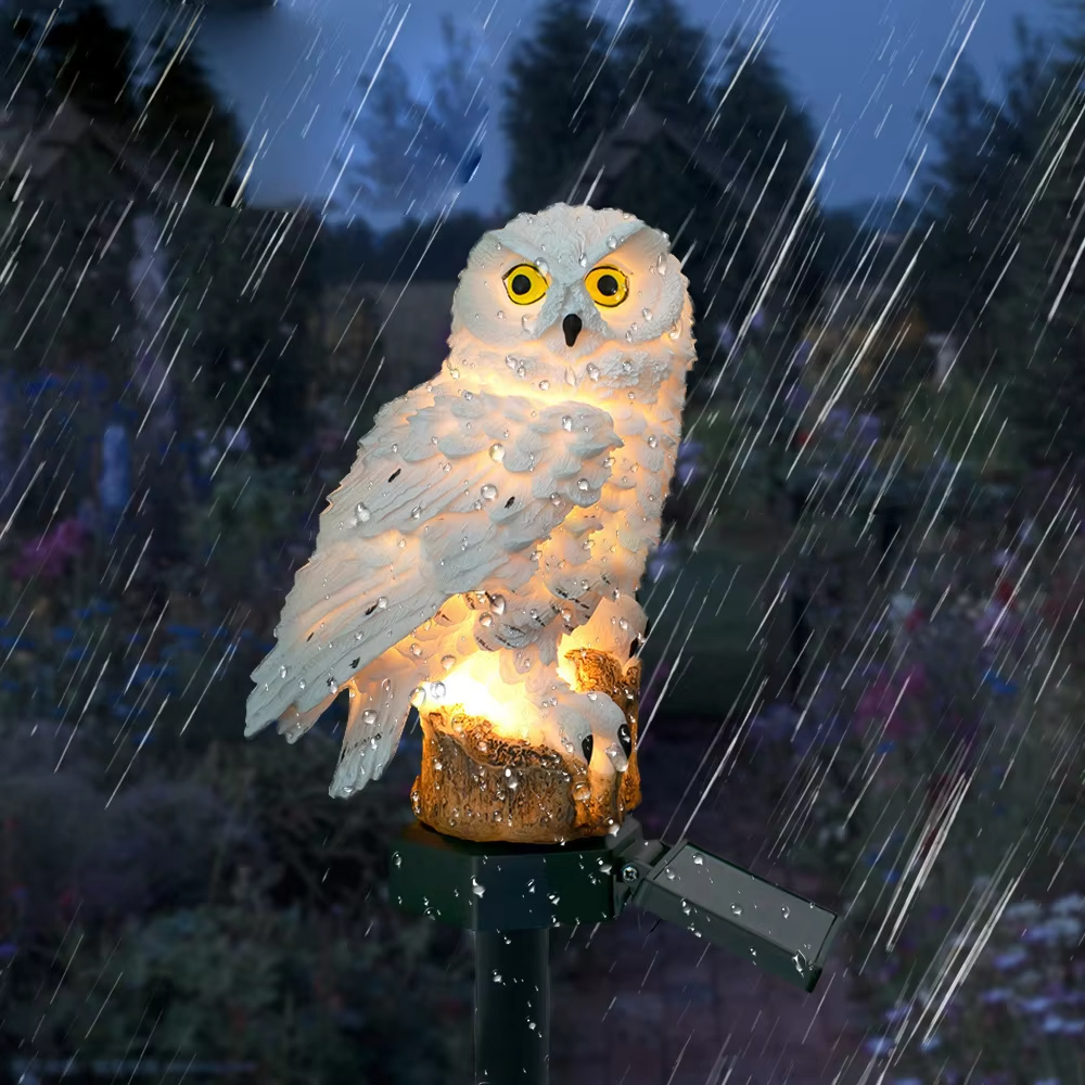 Solar light owl animal sculptu – Smart Zen Garden Bewertung und Preis