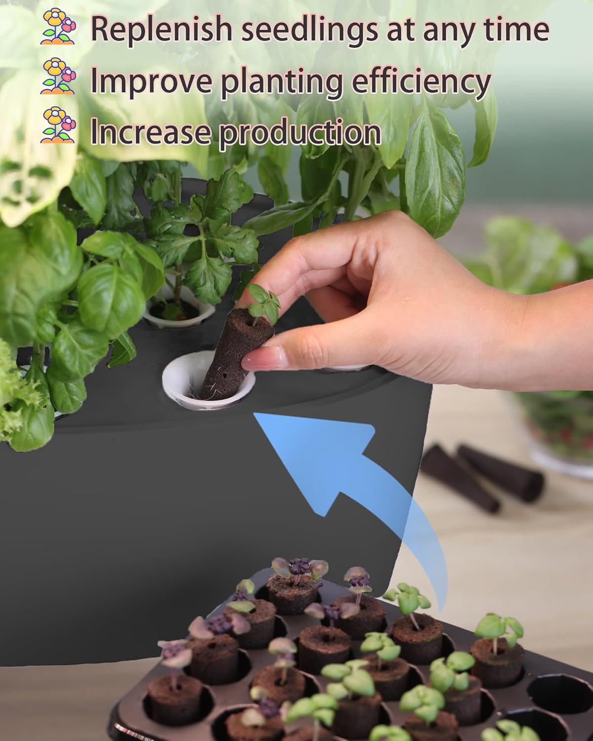 Hydroponic Growing System Kit  – Smart Garden Led Lights Bewertung und Preis