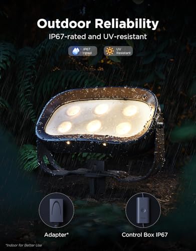 3-Pack RGBWIC Smart Outdoor Up – Smart Garden Led Lights Bewertung und Preis