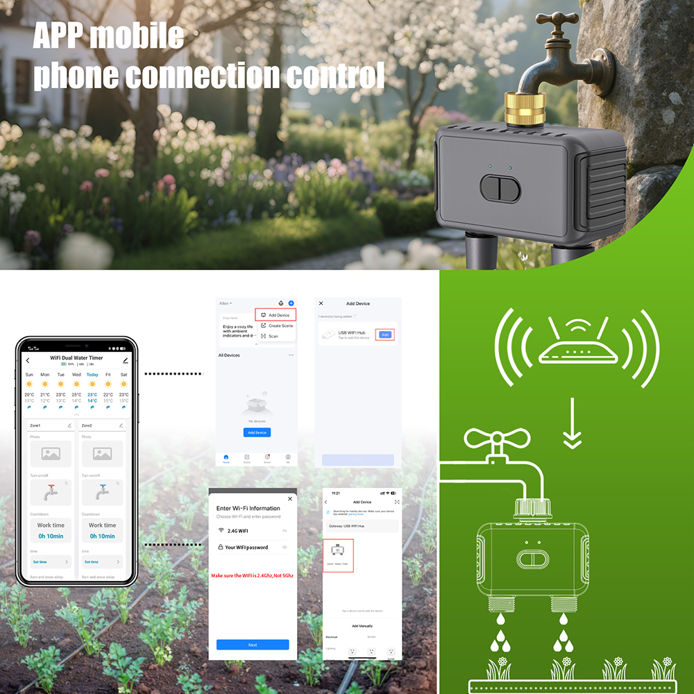 Wifi Automatic Water Timer Dua – Smart Garden Kit Bewertung und Preis