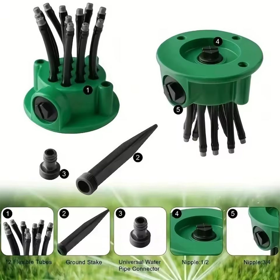 360° Automatic Rotating Garden – Smart Garden Sprinkler Bewertung und Preis