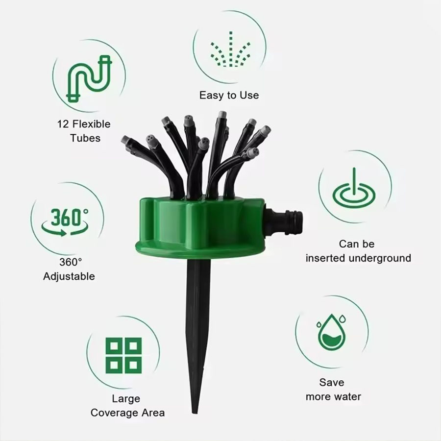 360° Automatic Rotating Garden – Smart Garden Sprinkler Bewertung und Preis