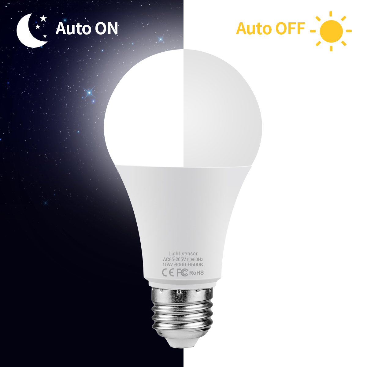 15W E27 LED Dusk to Dawn Night – Smart Garden Led Lights Bewertung und Preis