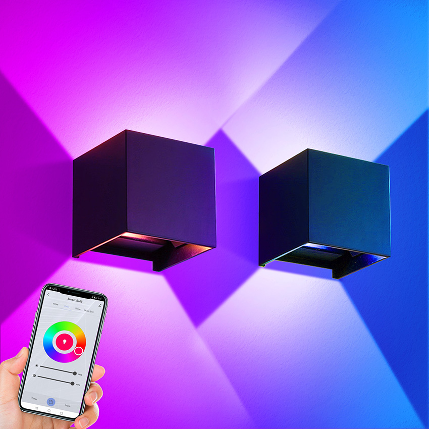 12W LED Outdoor Wall Light RGB – Smart Zigbee Garden Light Bewertung und Preis