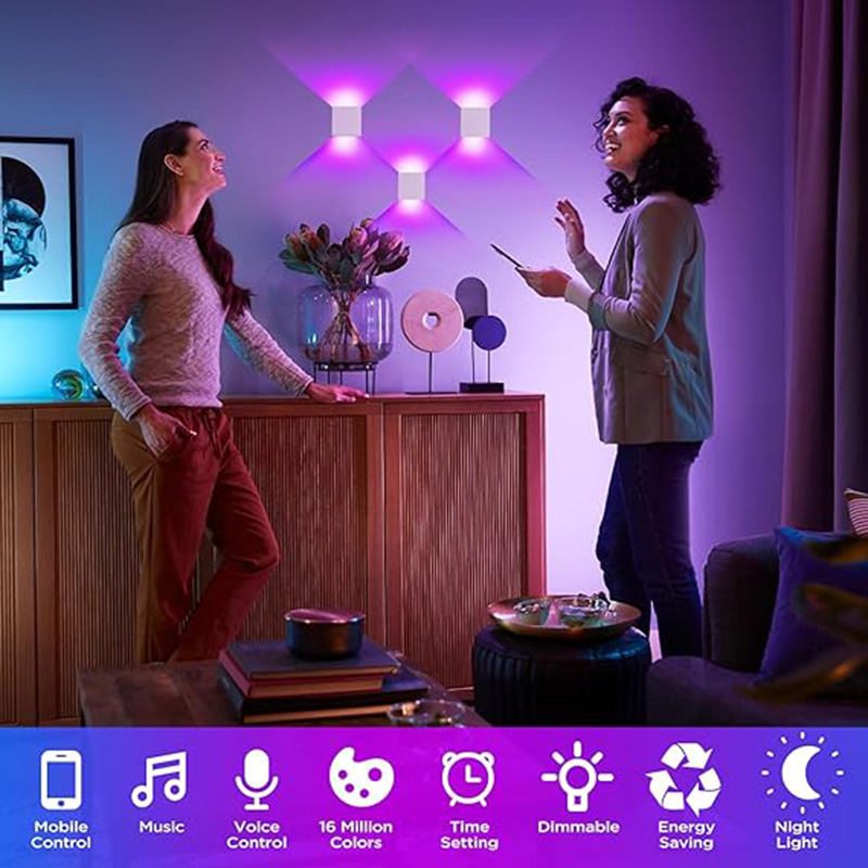 12W LED Outdoor Wall Light RGB – Smart Zigbee Garden Light Bewertung und Preis