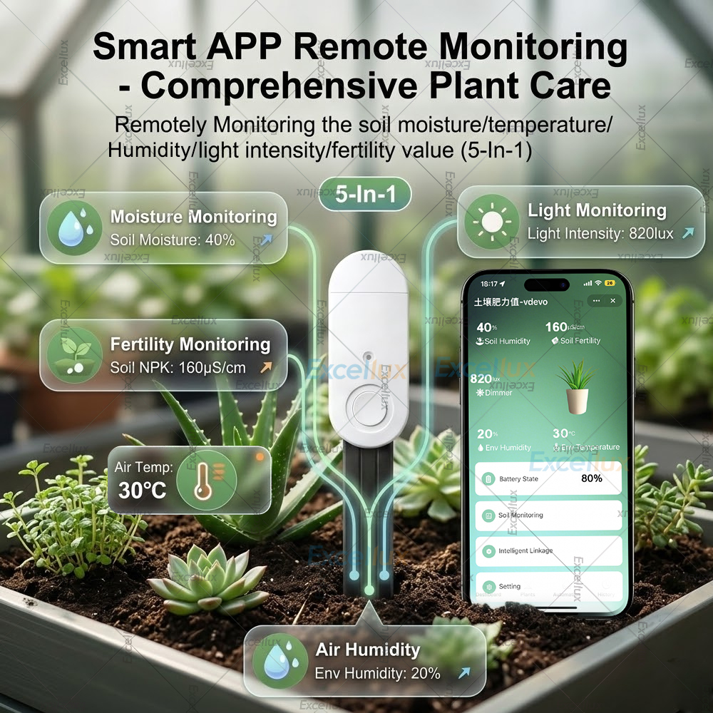 Zigbee Smart Soil Moisture Sen – Smart Zigbee Garden Light Bewertung und Preis