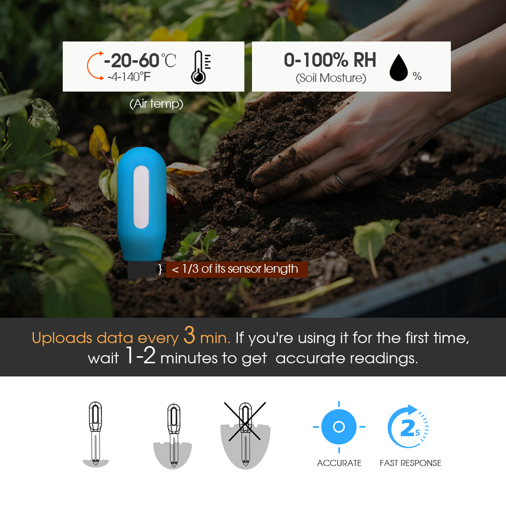 1PCS Tuya Zigbee Soil Sensor H – Smart Garden Usa Bewertung und Preis
