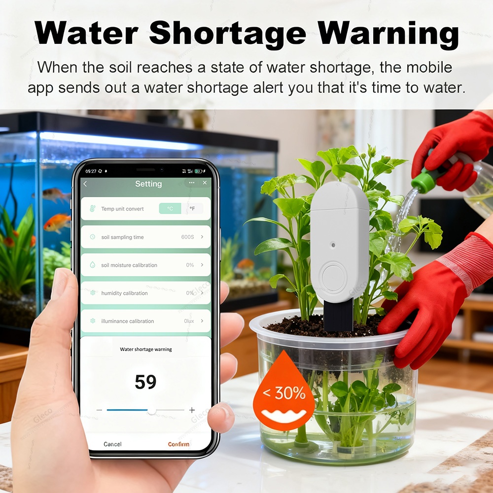 4in1 Zigbee Soil Moisture Temp – Smart Zigbee Garden Light Bewertung und Preis