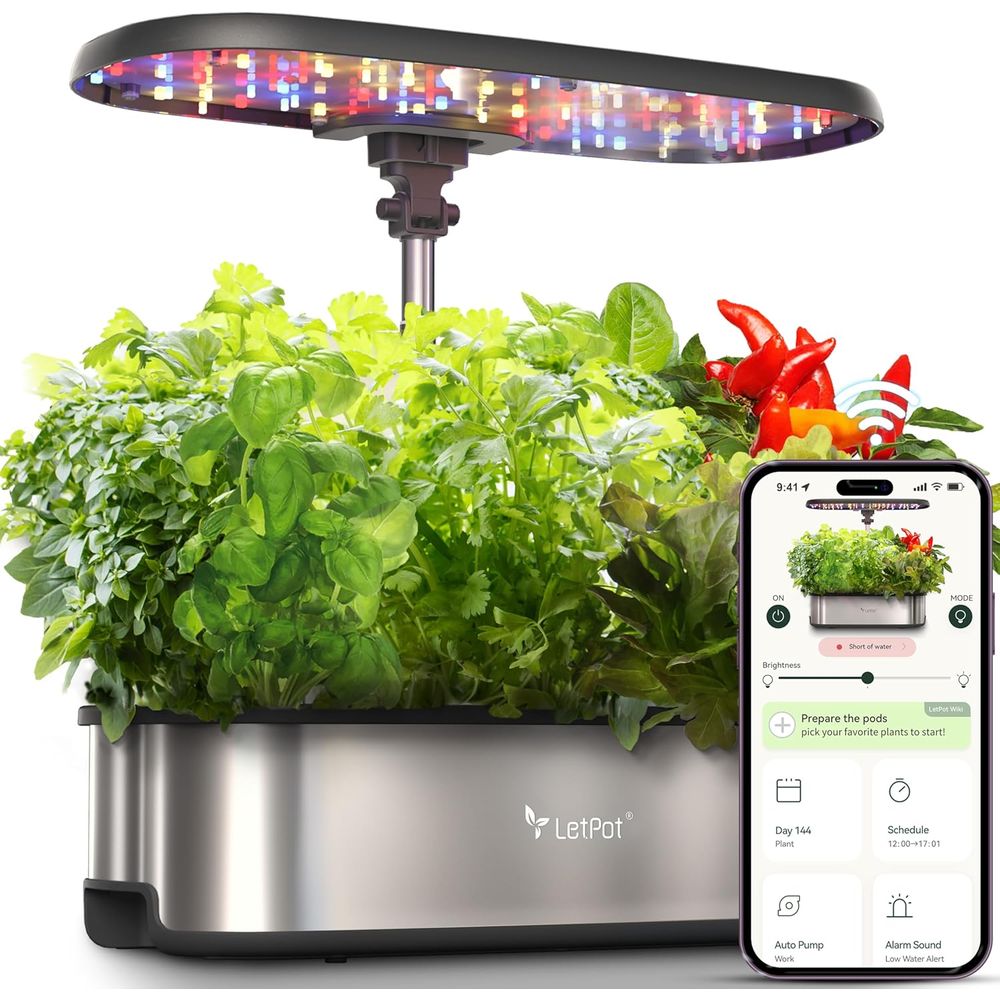 12-Pod Hydroponic Herb Garden  – Smart Garden Led Lights Bewertung und Preis