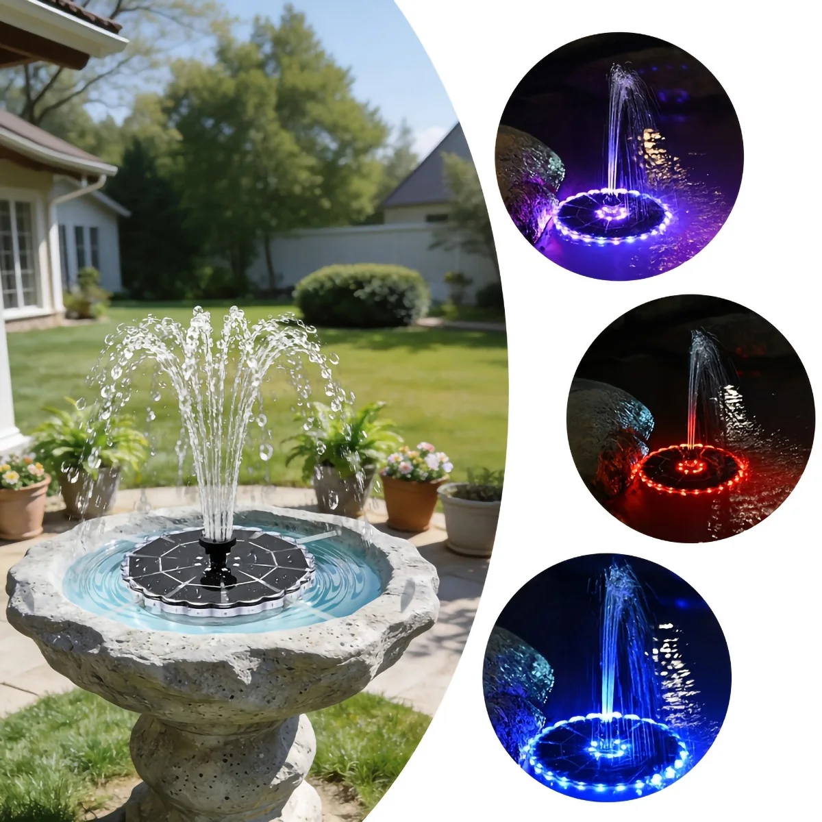 3.5W Outdoor Solar Fountain fo – Smart Zen Garden Bewertung und Preis