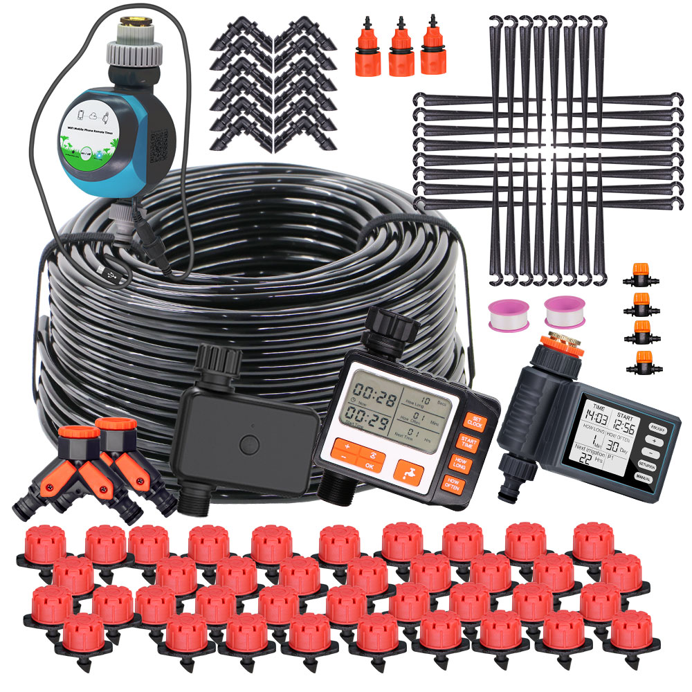 50-5M 1/4'' Hose Adjustable Dr – Smart Garden Sprinkler Bewertung und Preis