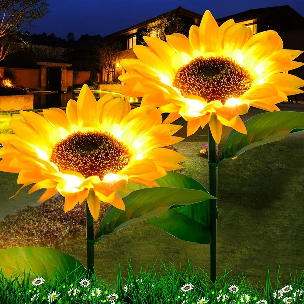 Simulated Outdoor Solar Sunflo – Smart Garden Led Lights Bewertung und Preis