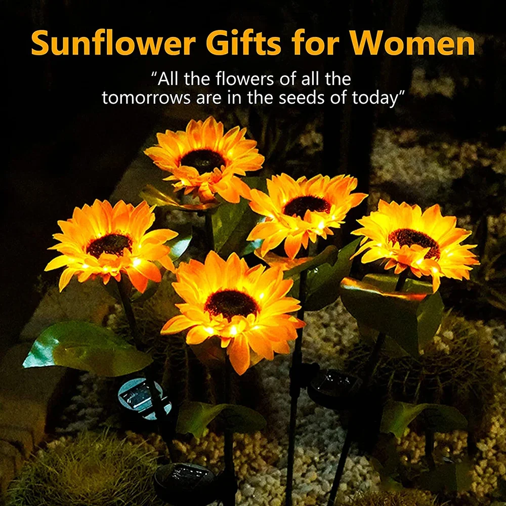 Simulated Outdoor Solar Sunflo – Smart Garden Led Lights Bewertung und Preis