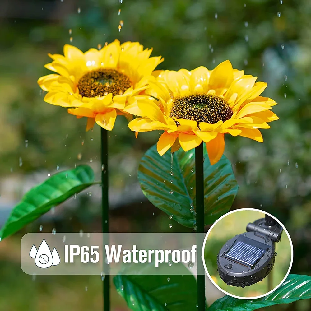 Simulated Outdoor Solar Sunflo – Smart Garden Led Lights Bewertung und Preis