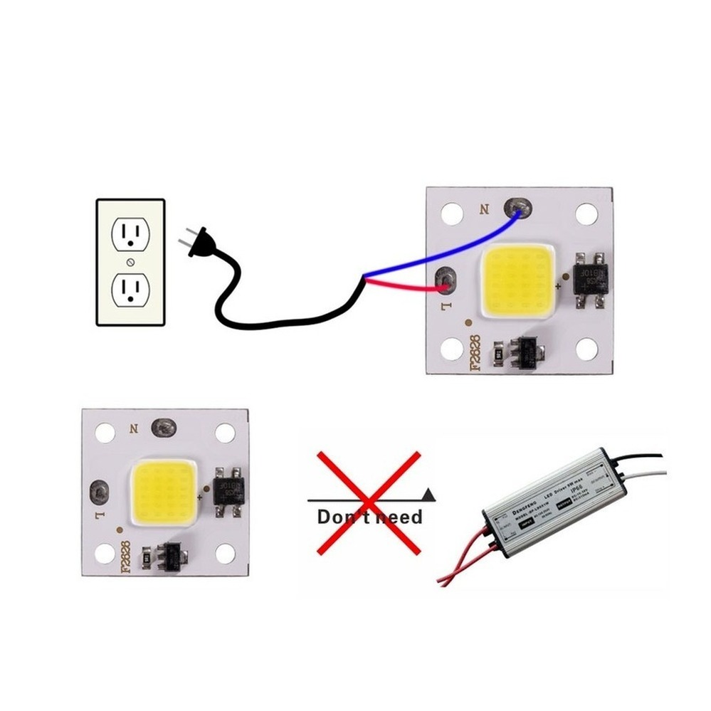 10W COB module 220V LED Chip D – Smart Garden Led Lights Bewertung und Preis