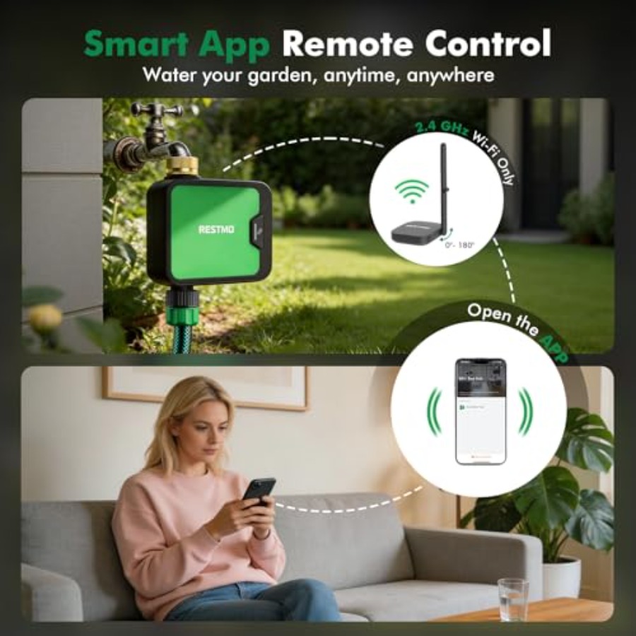 Smart WiFi Water Timer for Gar – Smart Garden Sprinkler Bewertung und Preis