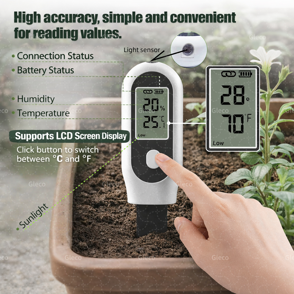 Zigbee Soil Moisture Temperatu – Smart Zigbee Garden Light Bewertung und Preis