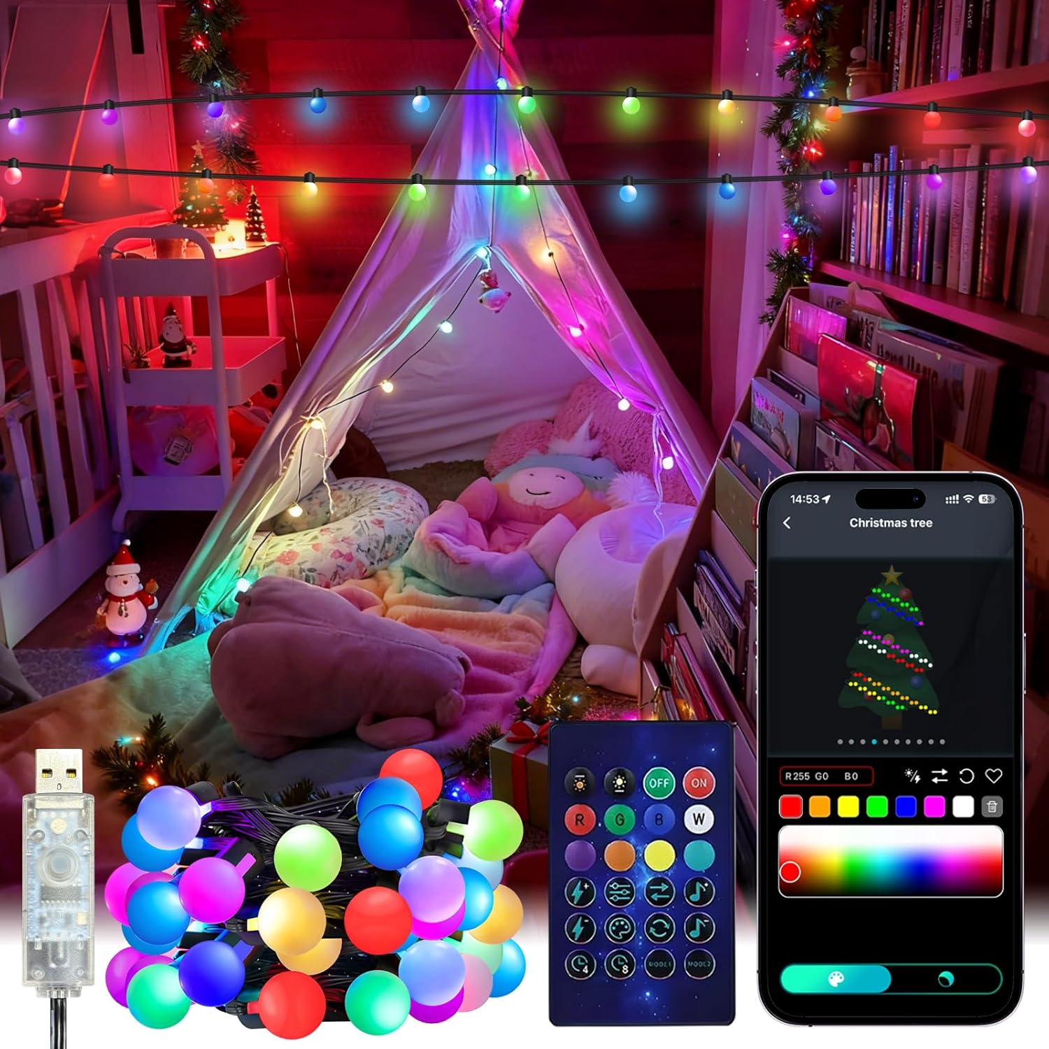 Smart Globe String Lights 5/10 – Smart Garden Led Lights Bewertung und Preis