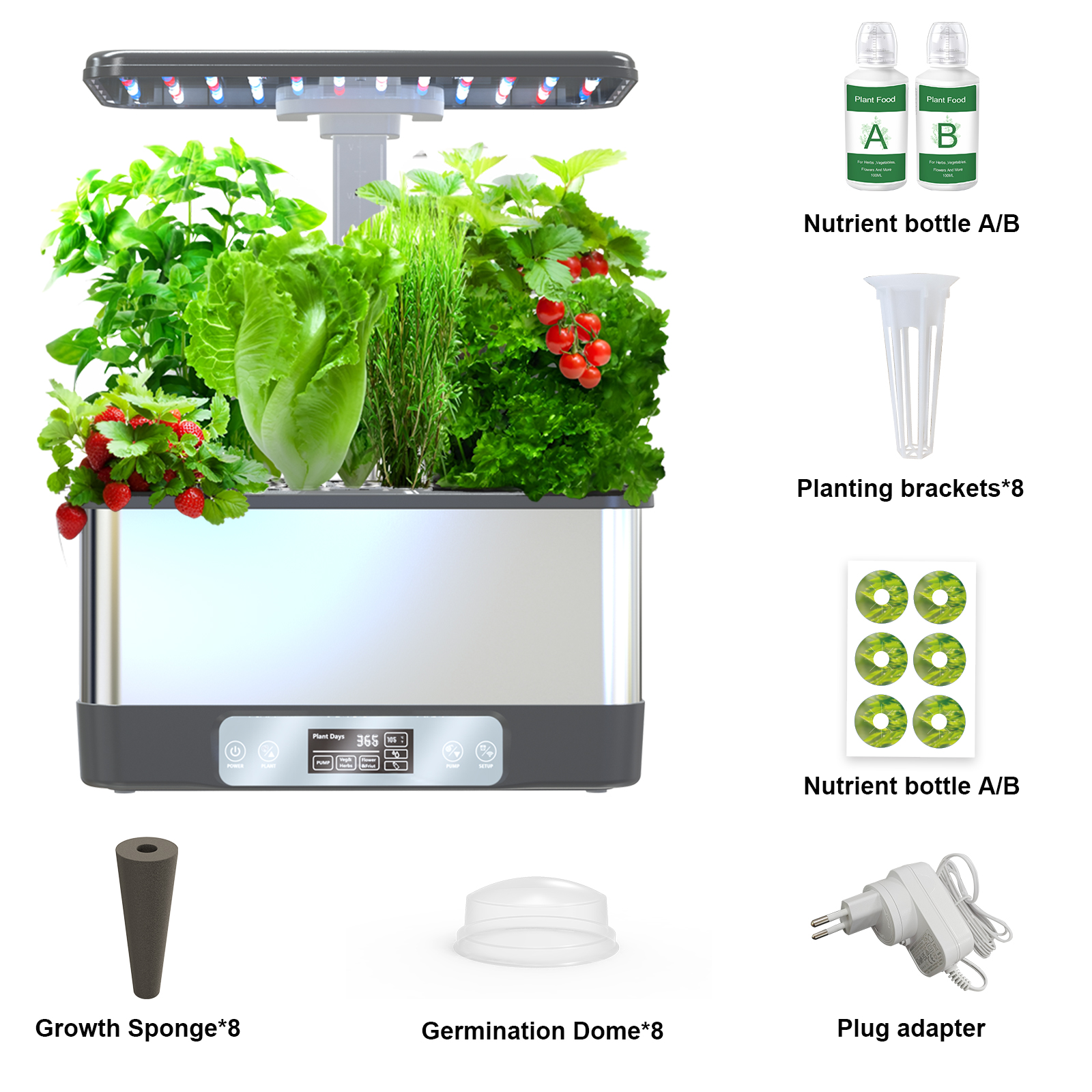 Smart Hydroponic System with L – Smart Garden Led Lights Bewertung und Preis