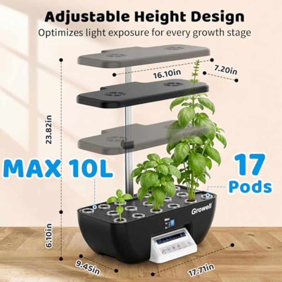 Hydroponics Growing System Kit – Smart Garden Kit Bewertung und Preis