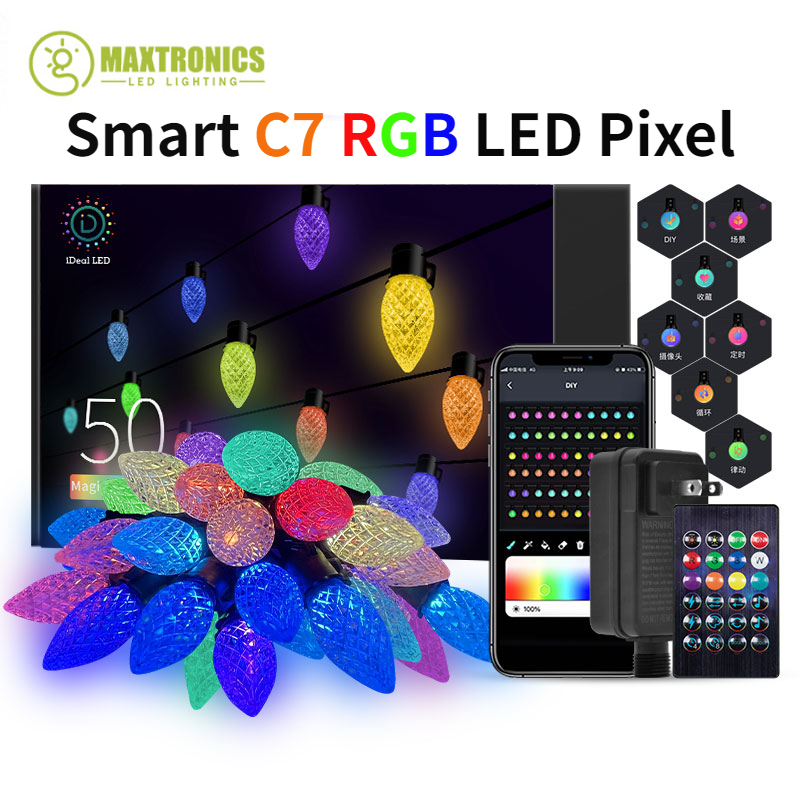 New Smart C7 RGB LED Pixel Mod – Smart Garden Led Lights Bewertung und Preis