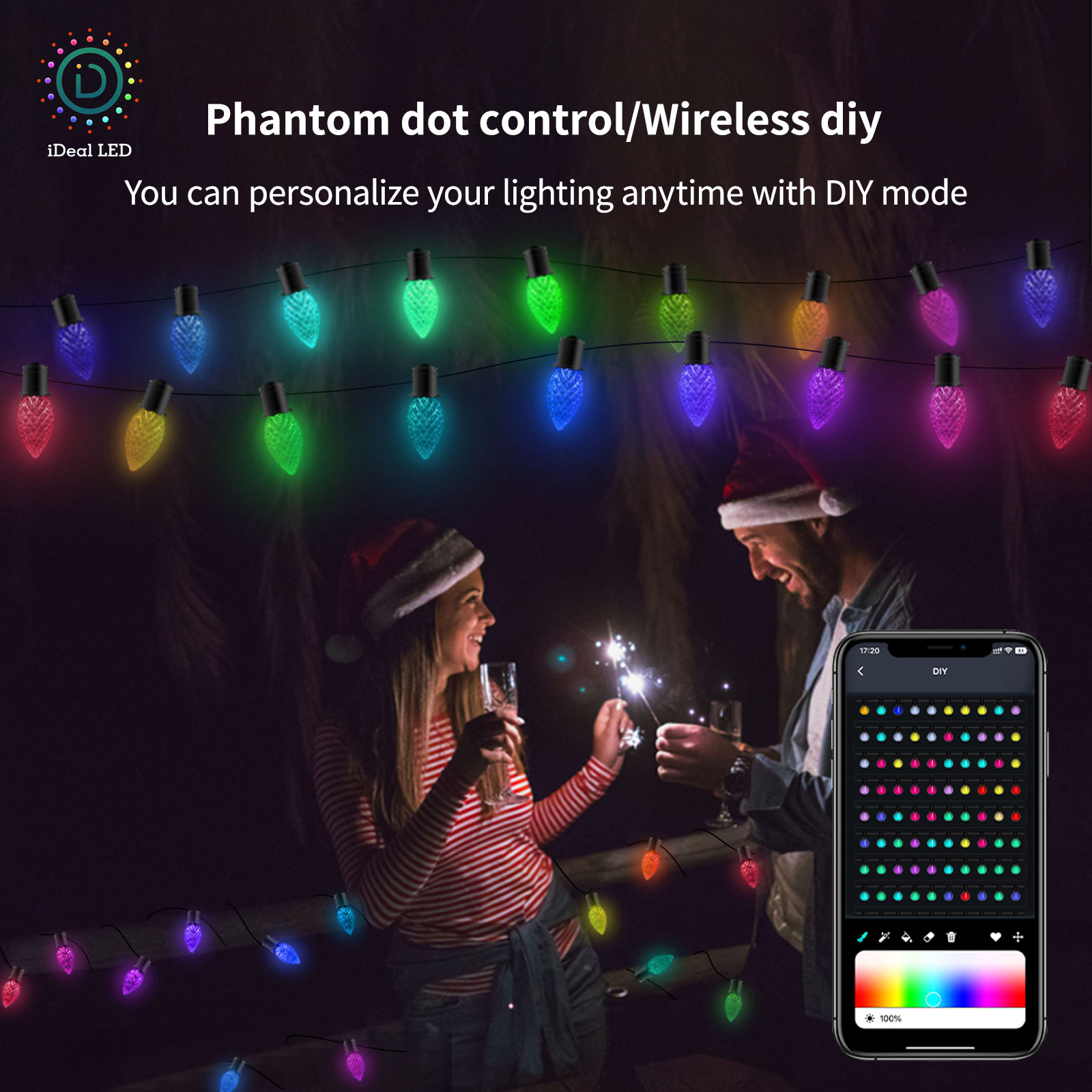 New Smart C7 RGB LED Pixel Mod – Smart Garden Led Lights Bewertung und Preis