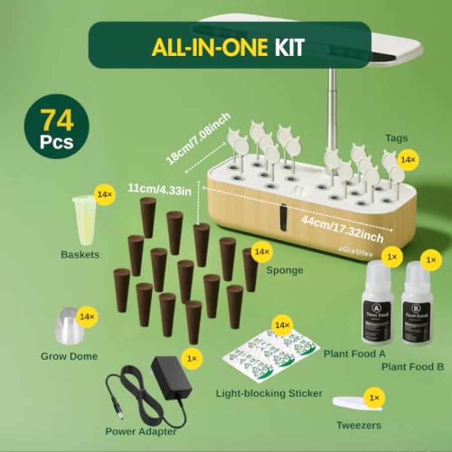 Hydroponics Growing System Kit – Smart Garden Kit Bewertung und Preis